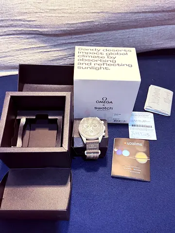 Omega x Swatch MoonSwatch with original box and papers