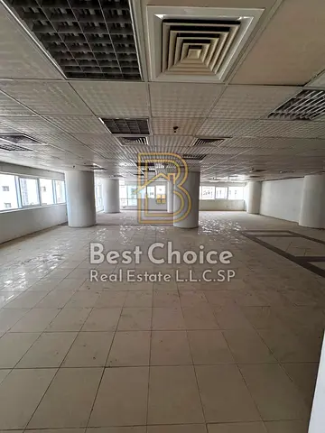 Spacious Office for Annual Rent in Al Majaz 1 | Side Water View | 2,400 Sq.Ft | Open Space | AED 110K in 2 Cheques
