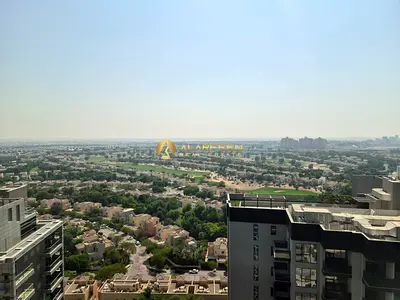 شقة بغرفة نوم واحدة | جلوبال جولف ريزيدنس 2 | بارك جرين فيو | شرفة