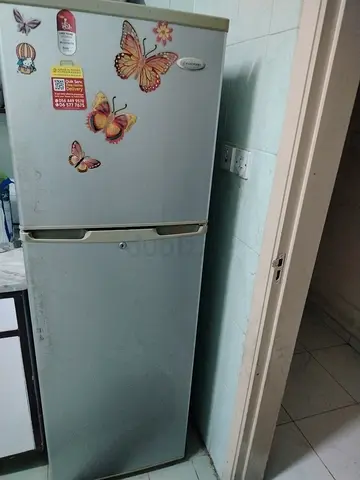 Used Whirlpool Top-Freezer Refrigerator - 2 Doors, Silver
