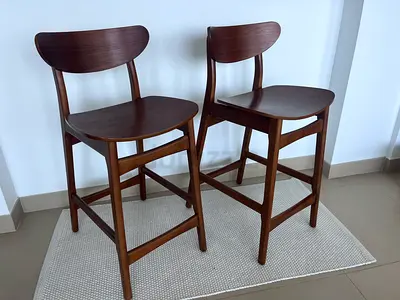 West Elm Stools x 2