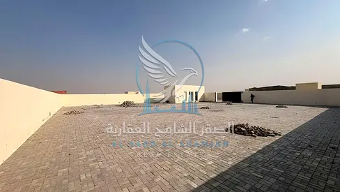 10,000 Sq Ft Yard for Rent in Al Sajaa | Full Interlock | 16 KV | AED 70,000