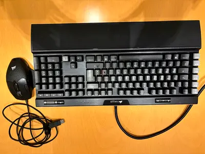 Corsair Wired Mechanical Keyboard with Corsair Wired Mouse - Optimal Condition