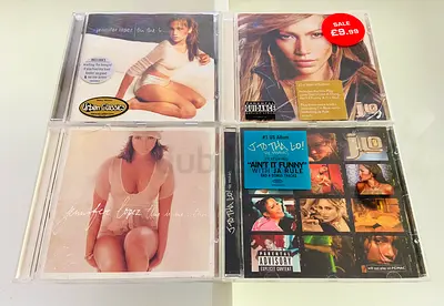 4 Jennifer Lopez Music CD’s