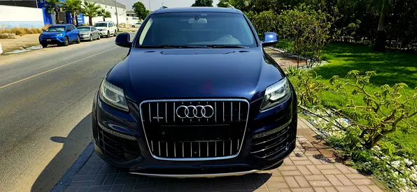 Top Version Super Charged Audi Q7 S-Line Quattro 7 Seater SUV Air Suspension GCC Specs Well Kept