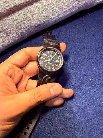 Nite max m10 Men's Watch with Black Rubber Strap