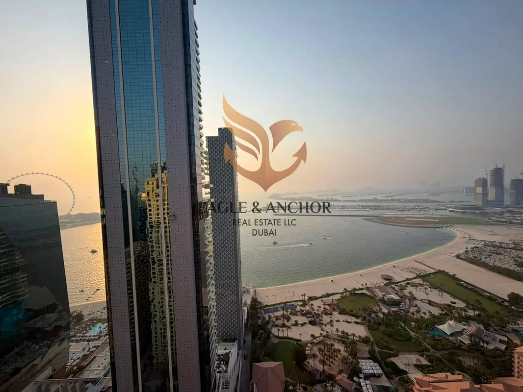 Sea View 2BR Apartment | High Floor | Furnished Family Layout