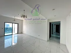 Spacious 3BR apartment in Al Majaz 1, Sharjah. Features 4 baths, maid's room, built-in wardrobes, gy
