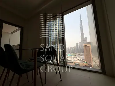 Exclusive 2BR for Rent | Downtown Views II | Partial Burj View | Burj & DIFC