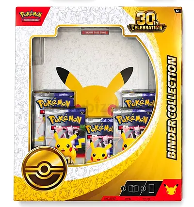 Pokémon 30th Celebration Binder Collection with Booster Packs (New)