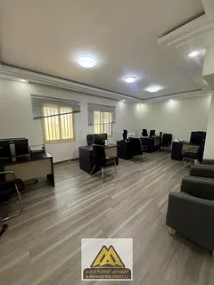 Ready-to-use law office | Directly opposite Ajman Court | Area: 1,615 sq. ft. | 5 rooms and receptio