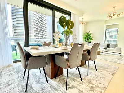 BURJ VIEW | VACANT | FULLY FURNISHED | PLUS MAID