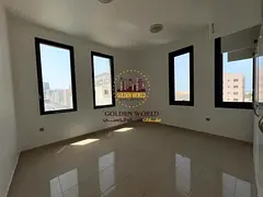 For rent in Al Majaz 3: 2BR + living, fully renovated, upgraded kitchen, built-in storage, free A/C 