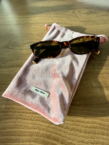 Authentic Miu Miu Regard Tortoiseshell Sunglasses - Unworn!