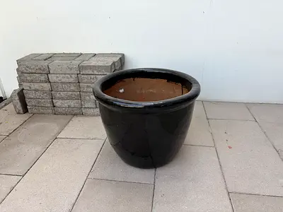 Ceramic Round Plant Pot - 40 cm