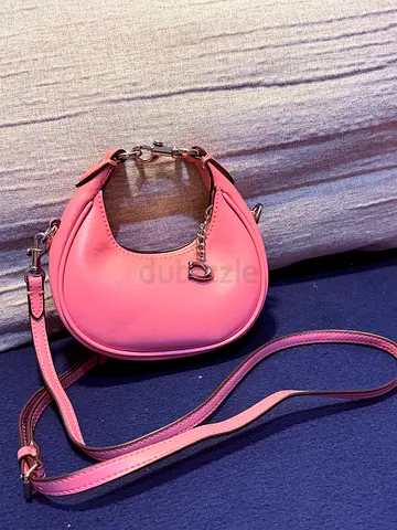 Original coach  Pink Leather Crossbody Bag