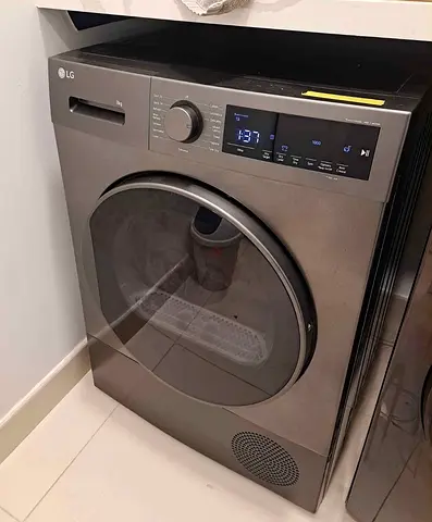LG condenser tumble dryer - 8kg, dark grey, good condition