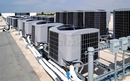 AC Installation All Kinds Split, Duct, VRF, Chiller Unit and Copper Fixing and Gi Piping/Insulation