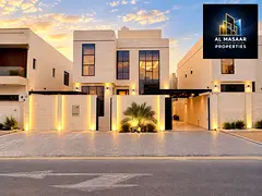 Own a villa for sale in Ajman at an attractive price and with no annual fees. First occupancy, freeh