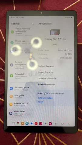 Samsung Galaxy Tab A7 Lite (32GB, Wi-Fi) – Excellent Condition