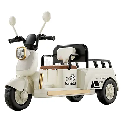 Kids Electric Tri-Wheel Scooter With Rear Toy Carrier Age 2-5 Years 599  sell