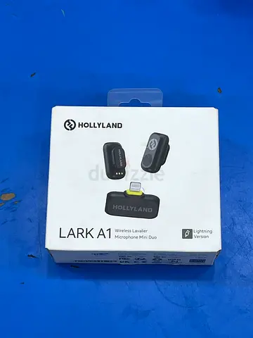 Hollyland LARK A1 Wireless Lavalier Microphone Mini Duo – Lightning Version
