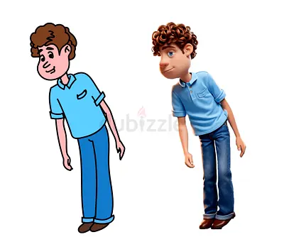 Rough Drawing to 3D for only AED 20