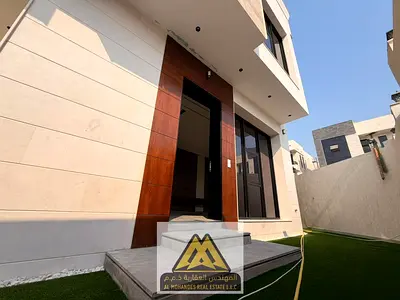 فيلا سكنية فاخرة للبيع في الباهية – عجمان نمط سعودي سوبر ديلوكس | زاوية مميزة مقابل المسجد مباشرة فرصة استثنائية لامتلاك فيلا سكنية فاخرة في منطقة ال
