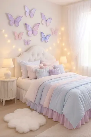 Stylish cozy 90*200 white colour single size bed.