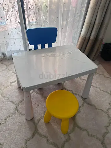 Table and chair for children