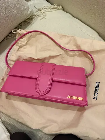 Jacquemus Le Bambino Long Shoulder Bag in Pink - Authentic