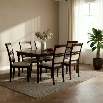 New Kansas 6-Seater Dining Set