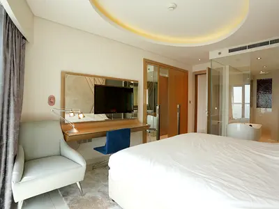 Elevated Living | Luxury Furnished 3BR | Burj Khalifa Views | Two Grand Balconies