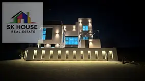 AJMAN 6 BEDROOMS LUXURY CORNER VILLA WITH SWIMMING POOL FOR SALE