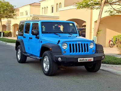 AED 1279/month | 2018 Jeep Wrangler Unlimited Sport | GCC Specs | Ref#526754