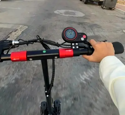 Used electric scooter - sturdy offroad style, good condition