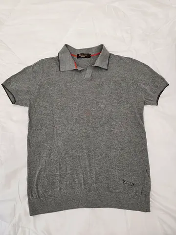 Luxury Men's Knit Polo Shirt