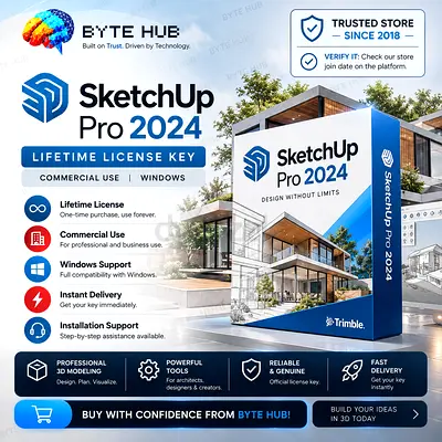 SketchUp Pro 2024 – Lifetime License Key
