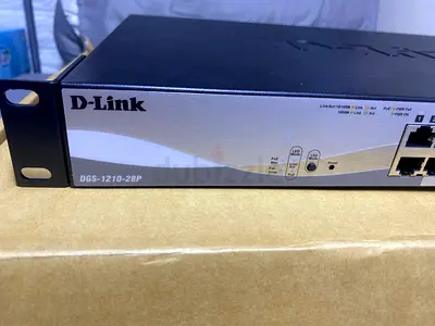 D-Link DGS-1210-28P Managed PoE Switch - 28 Ports (Rackmount)