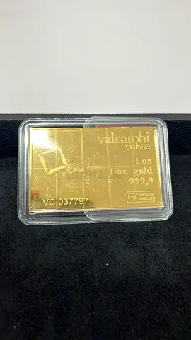 Valcambi 1 ounce Gold Bar
