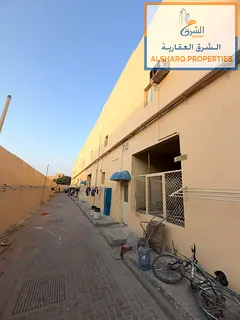 Labor Camp for Annual Rent + Al Jurf 2 Industrial Area + 250 Rooms + AC & Beds + AED 5.1M