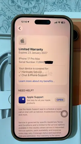 iPhone 17 Pro Max 256gb TDRA