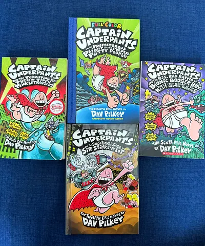 Captain Underpants Story book