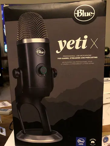 Blue Yeti X Professional USB Condenser Microphone