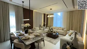 An upscale villa featuring a modern design and spacious interiors; the price includes registration a