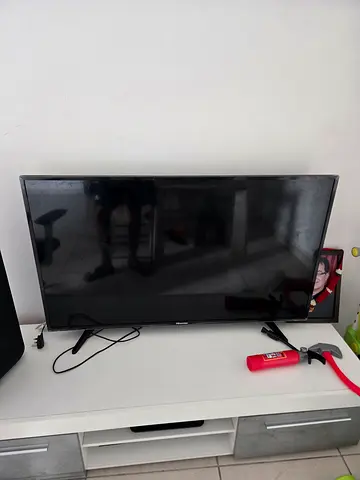 42-inch LED TV in good working condition (wall-mounted)