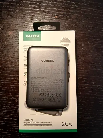 UGREEN 10000mAh Magnetic Wireless Power Bank 20W - Good Condition