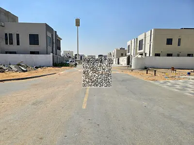Residential investment land for villas for sale in Al Helio 1, Ajman, near Sheikh Mohammed Bin Zayed Road. Land area: 373 square meters (4,014 square