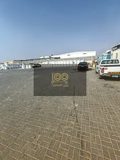 🏗️ 22,000 Sq Ft Yard for Rent in Umm Al Thoob UAQ | 13 kW | Office, Bathroom & Guard Room | AED
