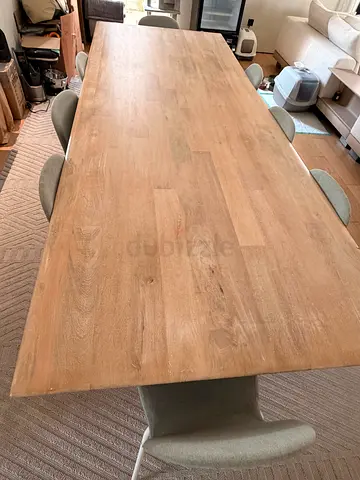 Dining table with chair